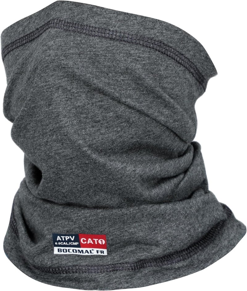 BOCOMAL FR Neck Gaiter Face Mask for Summer 4oz EX Lightweight Flame Resistant Welding Hood-CAT1 - Image 1